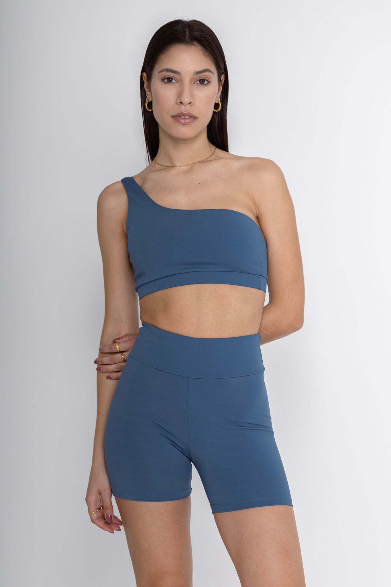 One Shoulder Top, Mineral