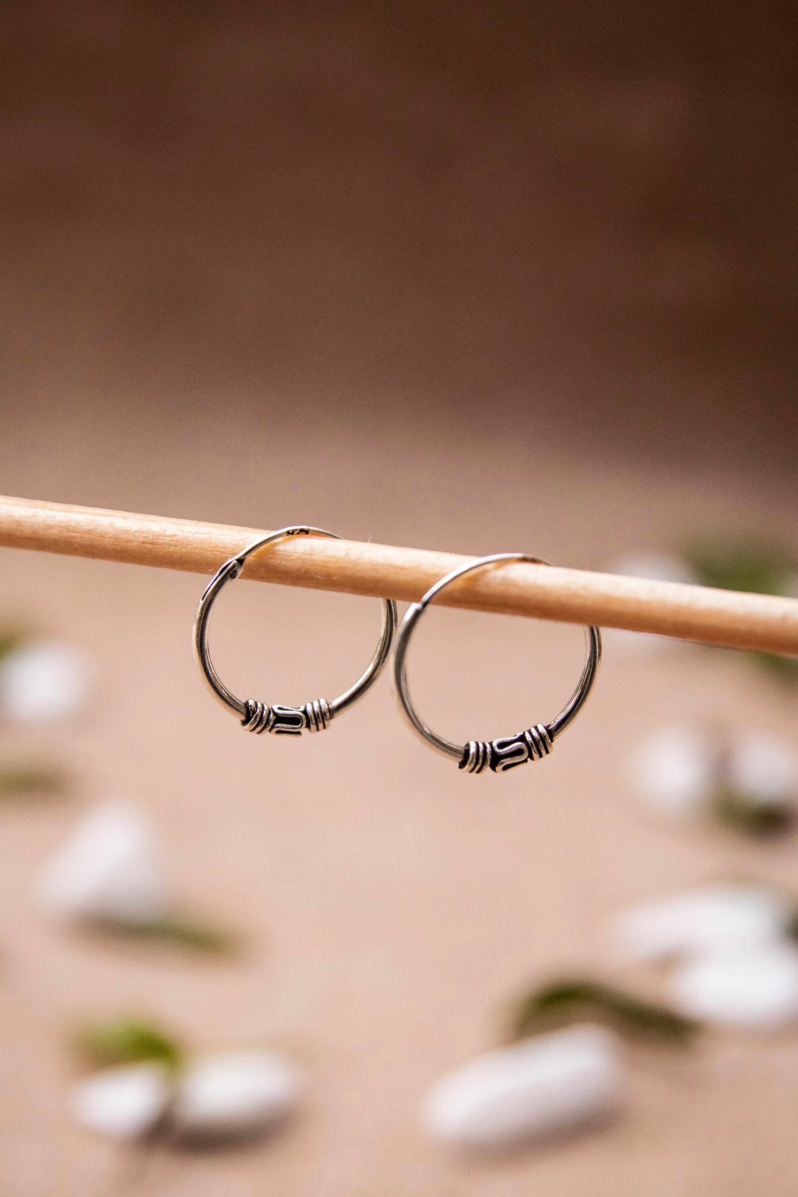 Bali Hoop Earrings