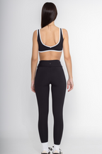 V-Neck Top, Contrast