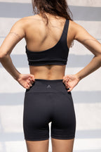 Ribbed Shorts, Black