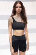 Ribbed Shorts, Black